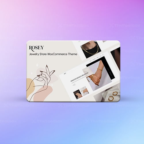 Rosey – Jewelry Store WooCommerce WordPress Theme-min Rosey – Jewelry Store WooCommerce WordPress Theme - Imagen 1