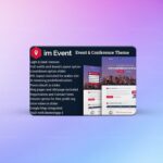 imEvent – Conference Meetup Christmas New Year Halloween Event WordPress Theme