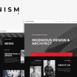 INGENISM – Architectural Design Agency Elementor Template
