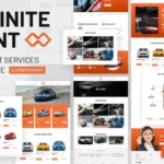 Infiniterent – Car Rental Elementor Template