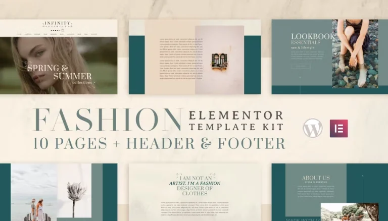 Infinity Fashion – WooCommerce Elementor Template Infinity Fashion – WooCommerce Elementor Template - Imagen 1