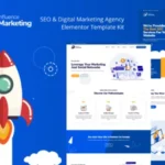 Influence Marketing – SEO & Digital Agency Elementor Template