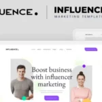 Influence – Influencer Marketing Agency Elementor Template