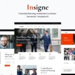 Insigne – Financial Business & Investment Elementor Template