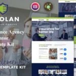 Insolan – Insurance Agency Elementor Template
