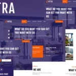Intra – Modern Digital Agency Elementor Template
