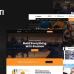 Inusti – Factory & Industrial WordPress Theme