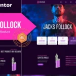 Jacks Pollock – Vape Elementor Template
