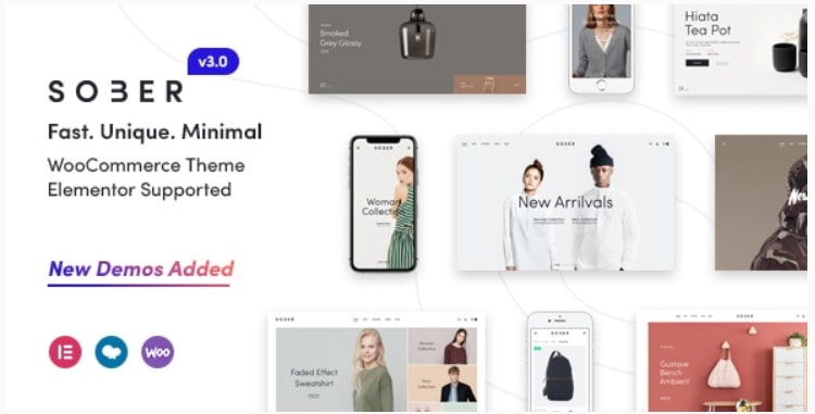 sober theme img-min Sober - WooCommerce WordPress Theme - Imagen 1