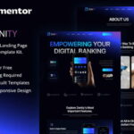 Zenity — Kit de Plantillas Elementor para Página de Inicio de Aplicaciones Móviles