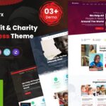 Charityx - Charity & Nonprofit WordPress Theme